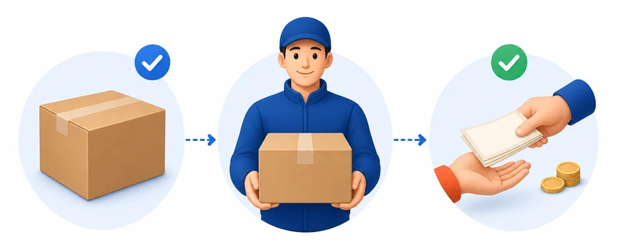 Aurivit: esquema de entrega e pagamento na entrega
